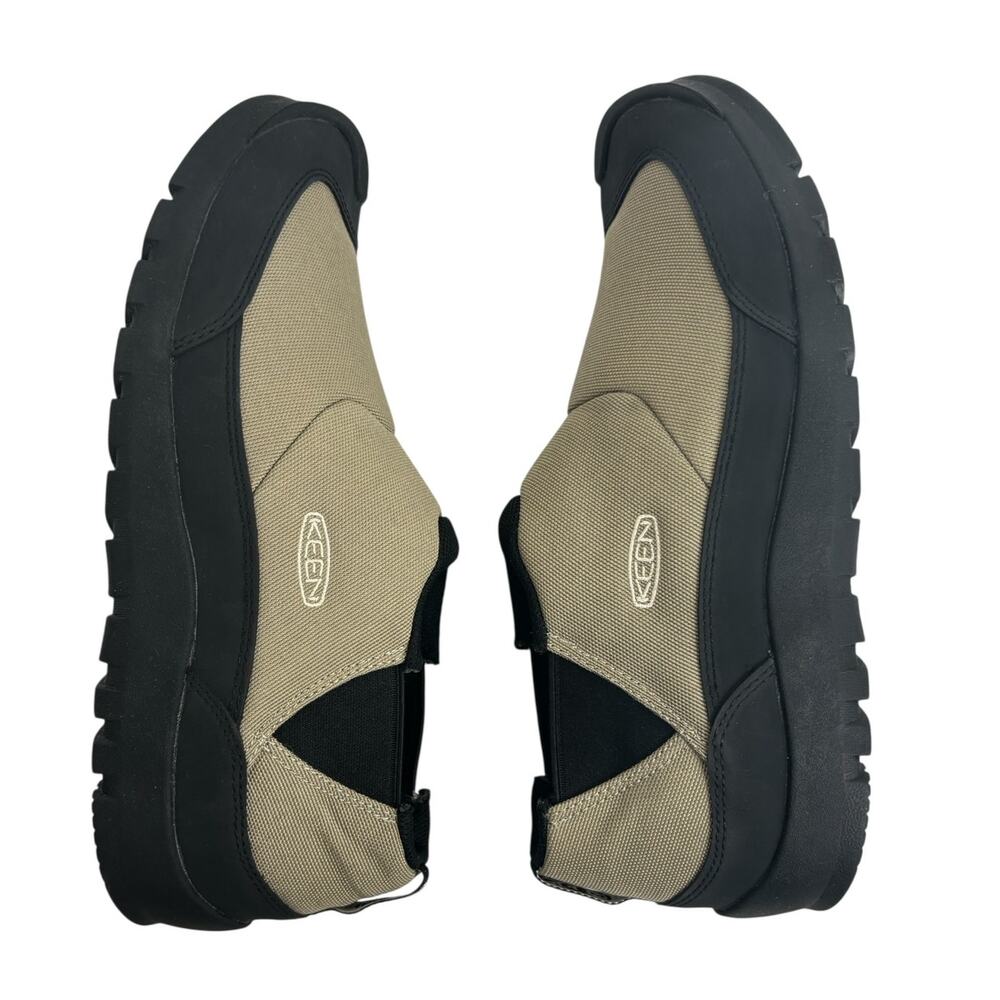Keen Women's Hoodcamp FR Timberwolf/Black Slip-On Shoes NEW Size 11